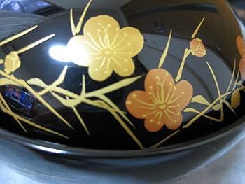 輪島塗　昭和レトロ　金彩　吸物椀　5客　松竹梅　縁起物　特上品　特別製布着 輪島塗昭和レトロ金彩吸物椀5客松竹梅縁起物特上品特別製布着